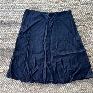 Brandy Melville Classic Black A-Line Skirt